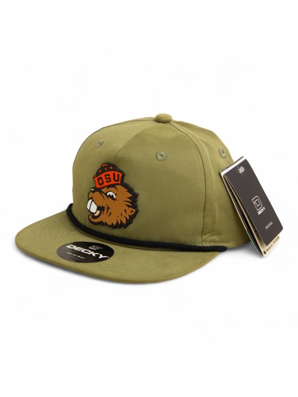 Oregon State Beavers Benny 3D Classic Rope Hat- Loden/ Black